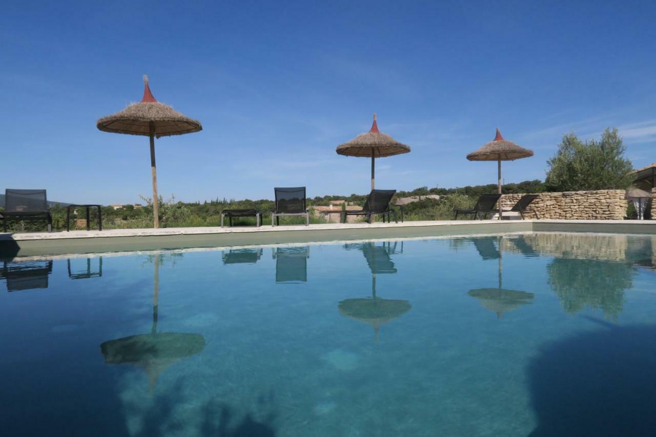 Le Clos D'Estellan - Piscine Chauffee Бонньё Экстерьер фото