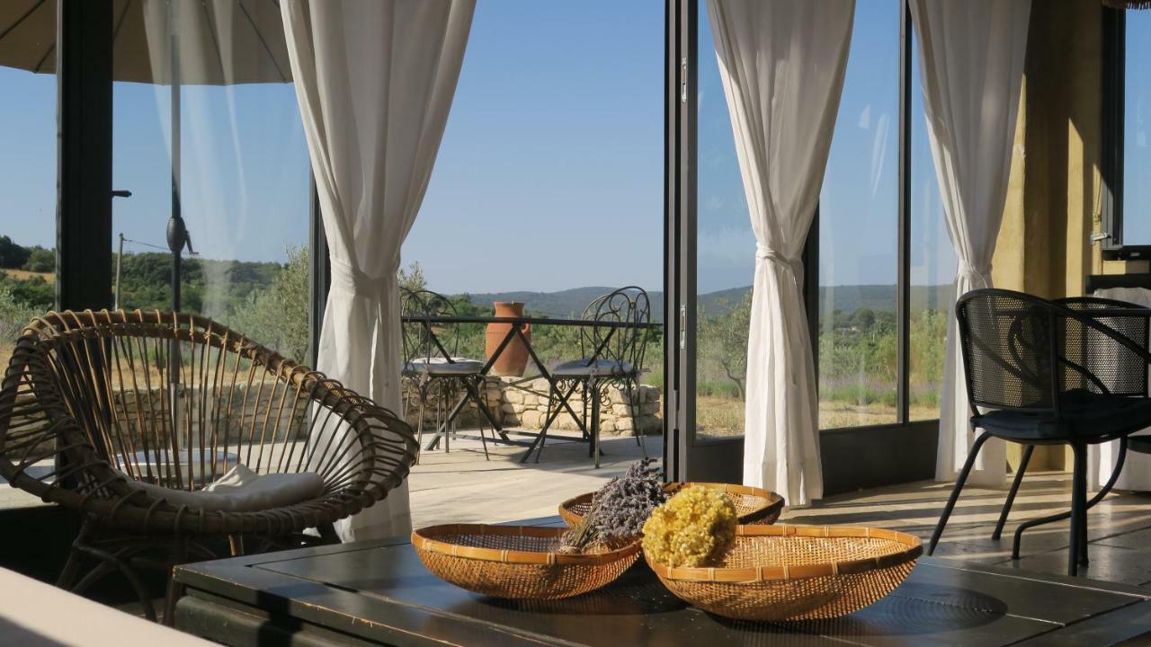 Le Clos D'Estellan - Piscine Chauffee Бонньё Экстерьер фото